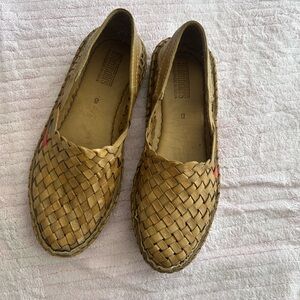 Mohinders Woven Leather Loafers